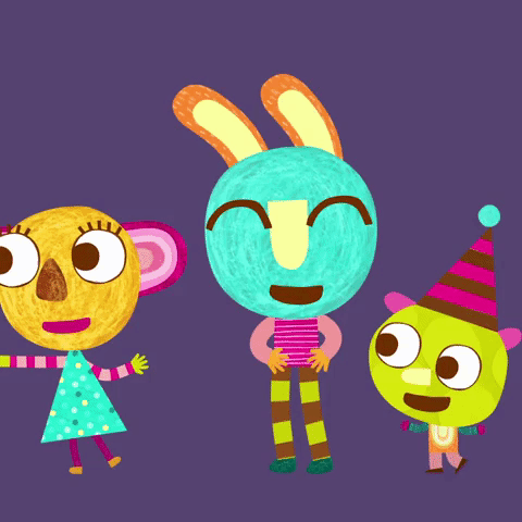 Olobob Top happy animation tv dancing GIF